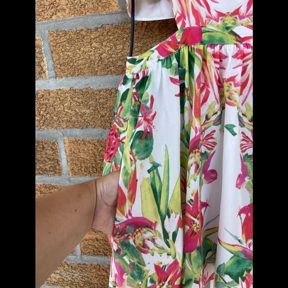 lovers and friends Tropical Dress Sz Xs - Picture 7 of 14